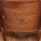 Louis XVI Style Half-Moon Chest of Drawers with Marquetry