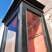 Museum display cabinet, 19th century. (Height 262 cm.)