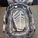 Lot de 2 plats creux inox