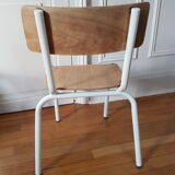 Vintage school chair