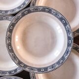 6 plates Iron Earth R&A Salins