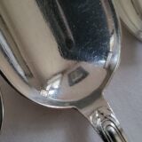 6 large table spoons in Boulenger silver metal
