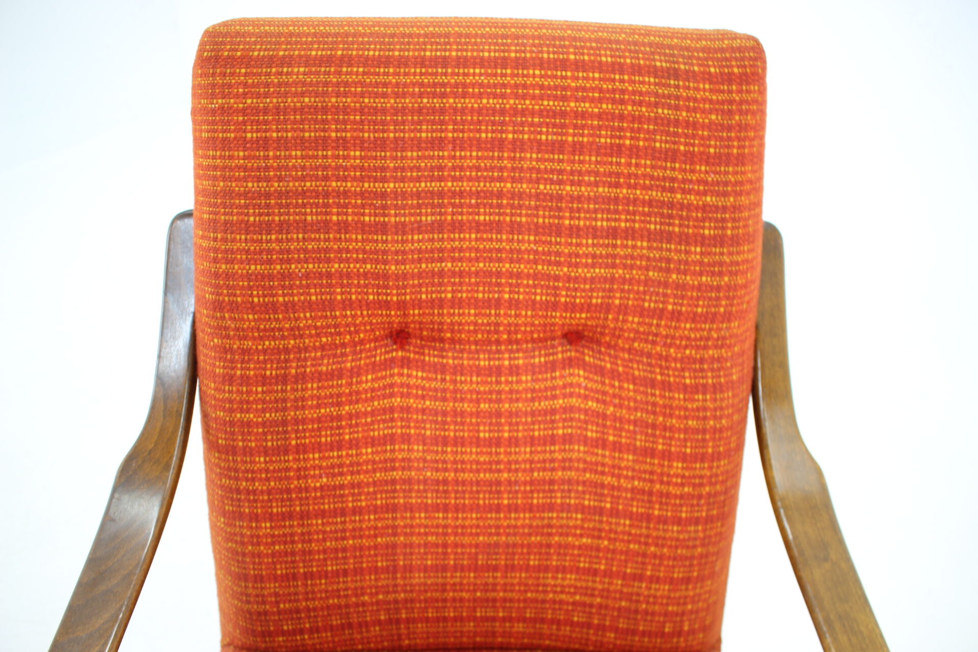 1960s Beech Armchair, Czechoslovakia