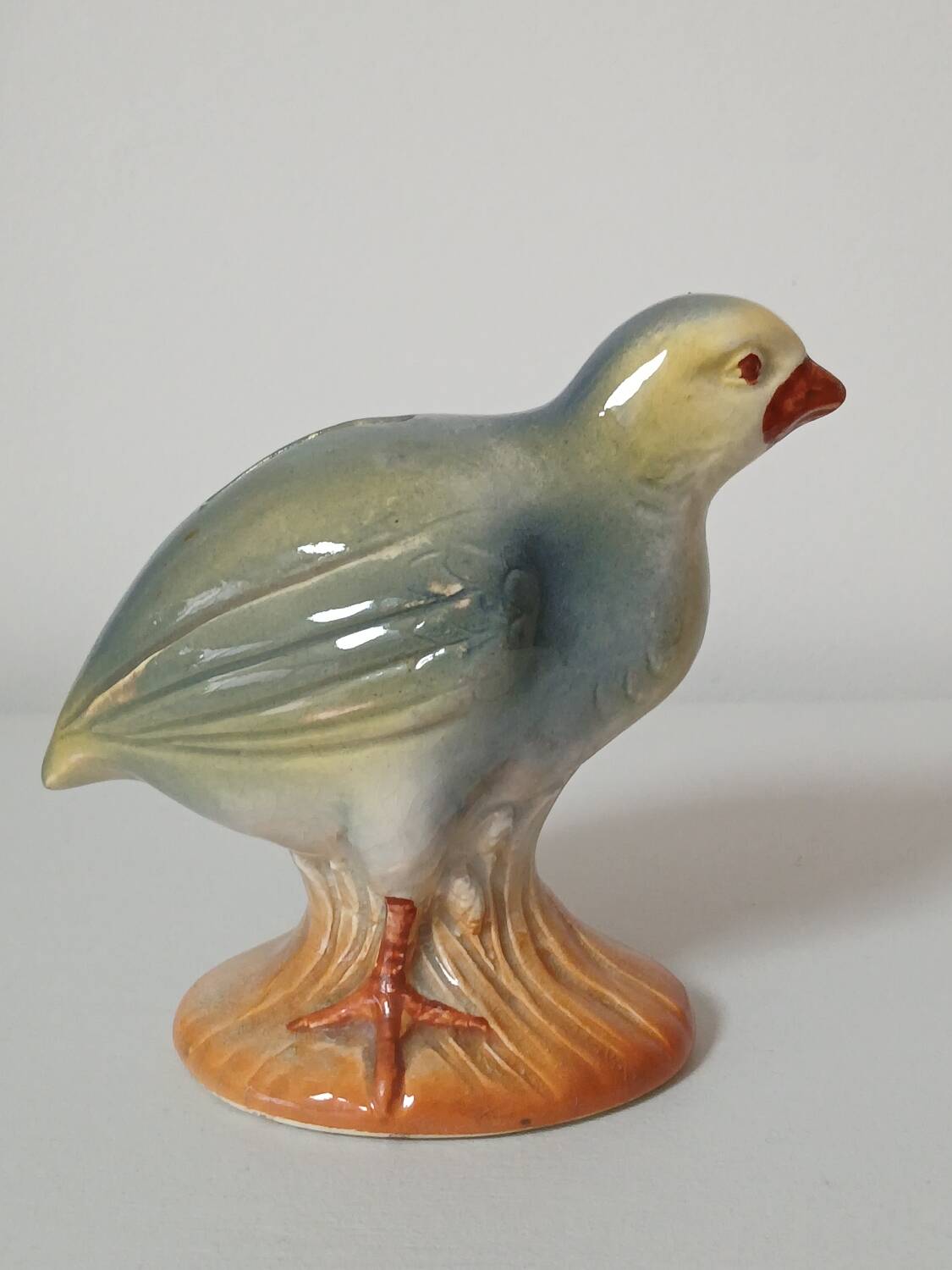 Tirelire oiseau vintage