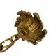 Set of 2 bronze chandeliers with tassels (crystal)