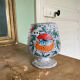 Vase flower pot fat lava 70s