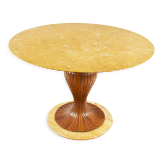 Vintage onyx dining table by Vittorio Dassi, 1950s