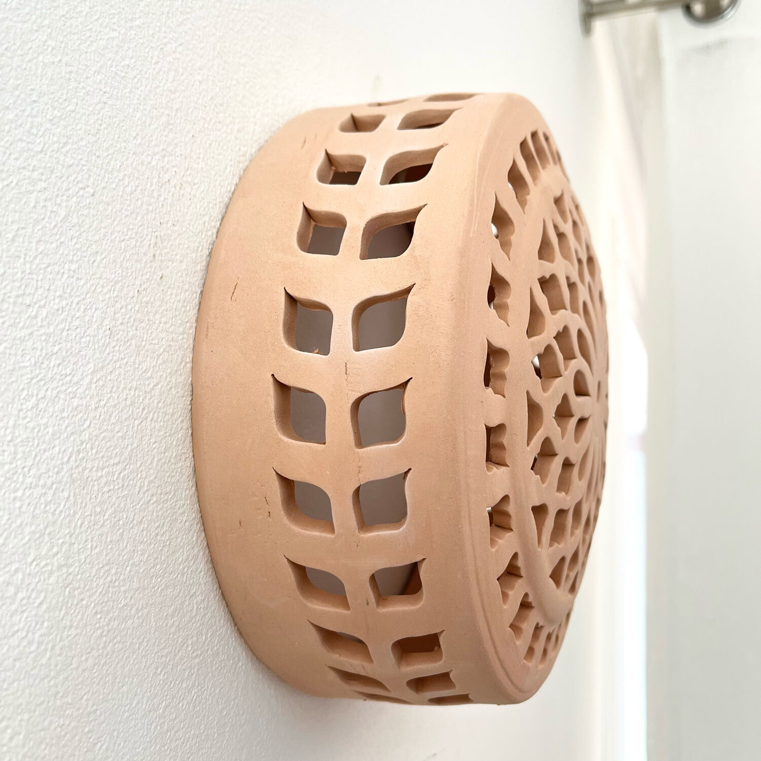Terracotta wall light