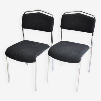 Pair of Scandinavian chairs Mid-Century-Modern