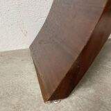 Art Deco style console with mahogany marquetry