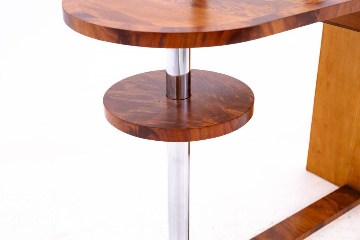 Art Deco Dressing Table and Chair, Poland, ca. 1950.