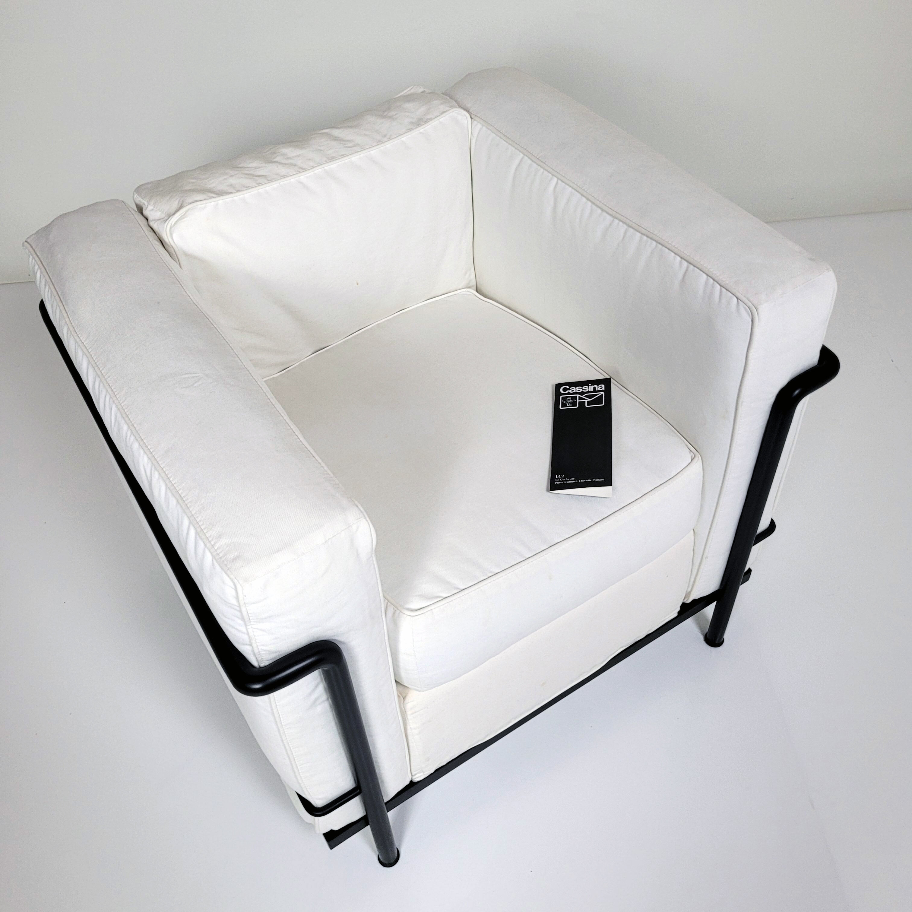 Cassina LC2 armchair, by Le Corbusier