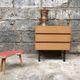 Mini dresser furniture tv / vintage hifi teak metal feet 1950 1960