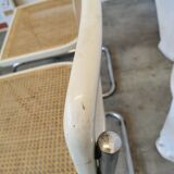 Ensemble de 2 chaises Cesca vintage de Marcel Breuer : chaises de salle à manger en osier style Mid-Century Modern