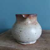 Pot à lait, pichet en grès de Puisaye, Jean-Pierre Prud’homme