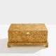 Bamboo and brass marquetry chest, Maison & Jardin Gallery, 1970