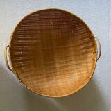 Round Basket made of Asian bamboo