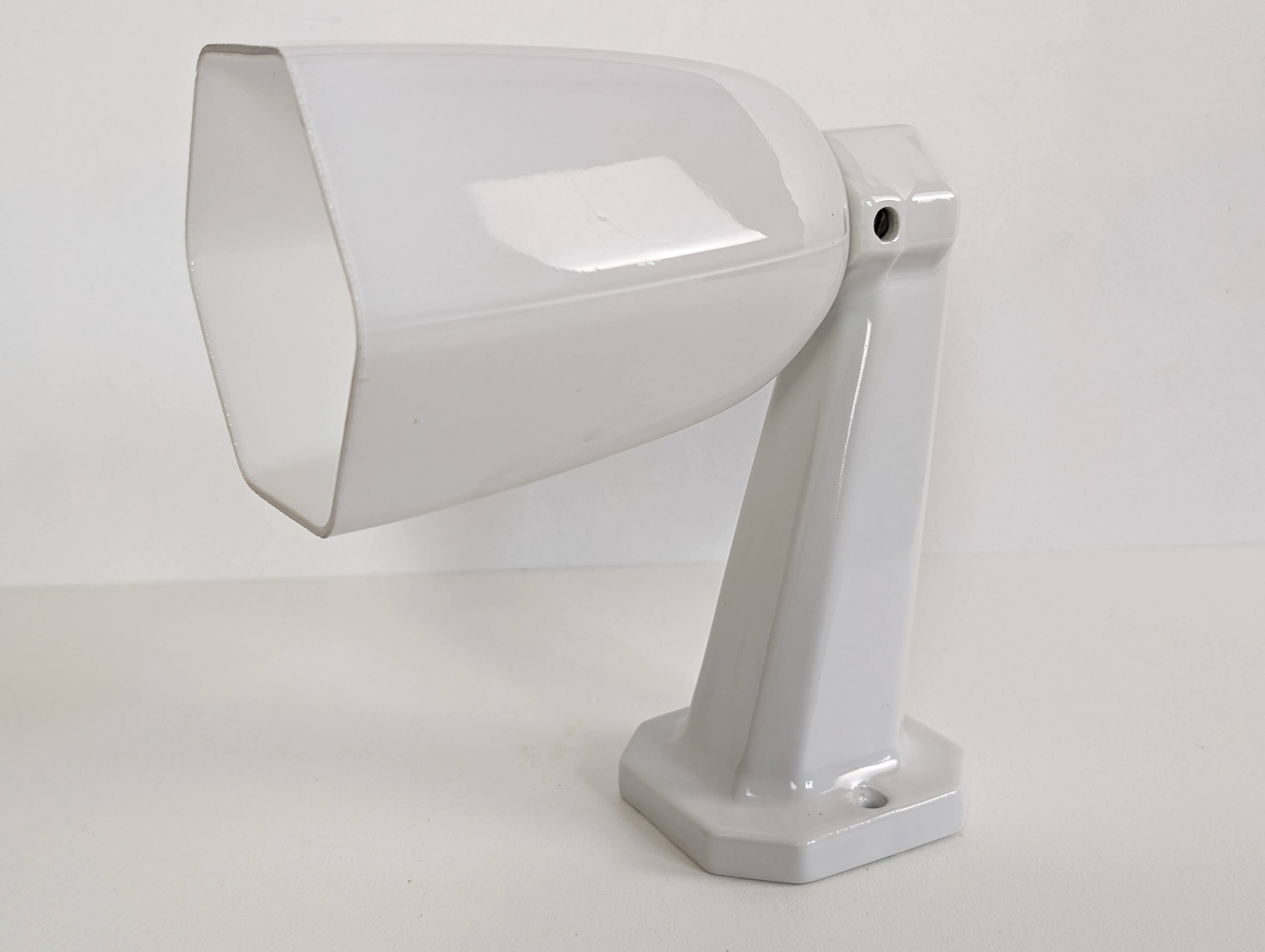 Art Deco ceramic wall light