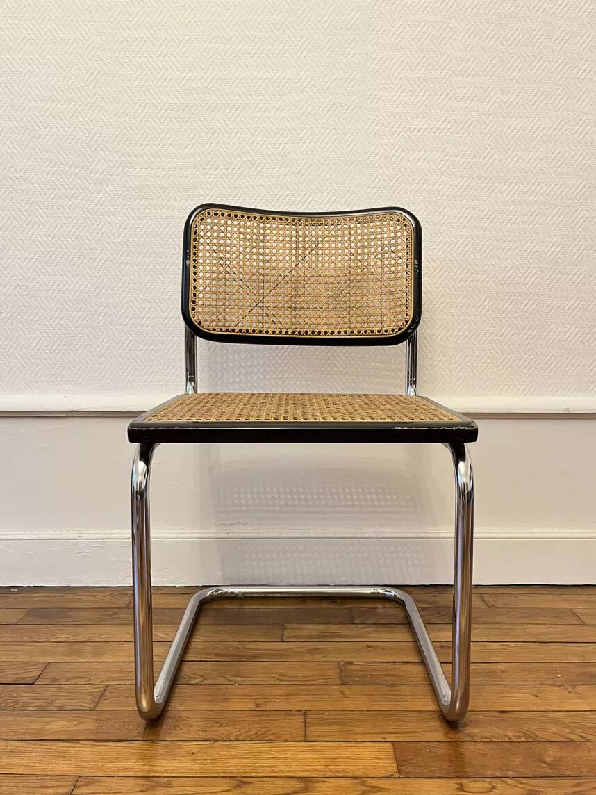 Marcel Breuer Cesca B32 black chair