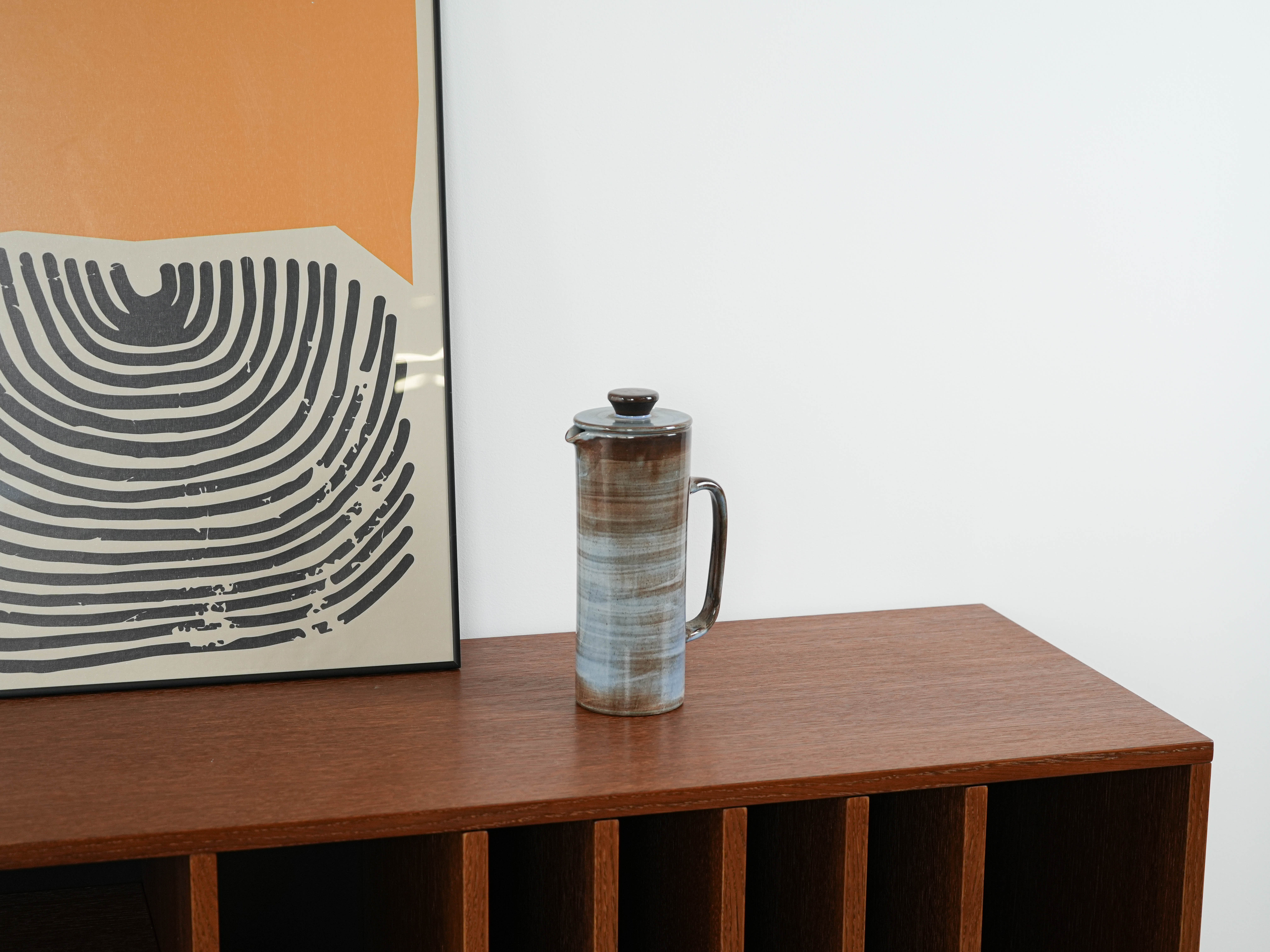 Ceramic jug, Danish design, 1960s, made in Denmark