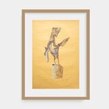 A. Staritsky, anthropomorphic form, lithograph