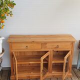 Low glazed sideboard