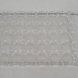Plateau imitation cristal 1970's