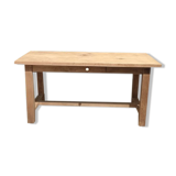 Solid oak farmhouse table