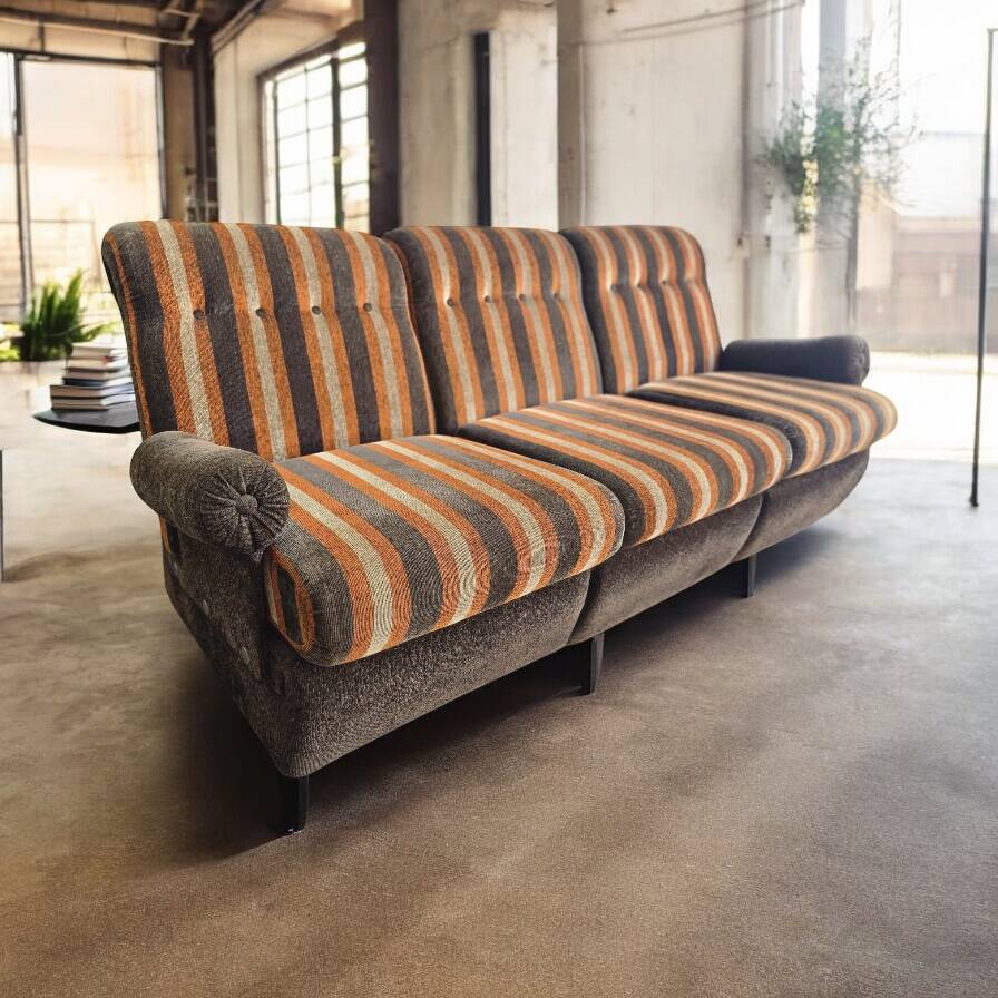 retro 3-seater armchair