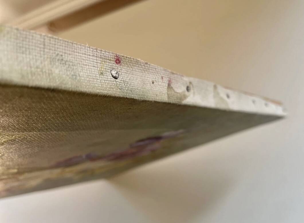 Ancient floral tableau