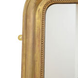 Miroir en bois doré français du 19e siècle -147x98cmm