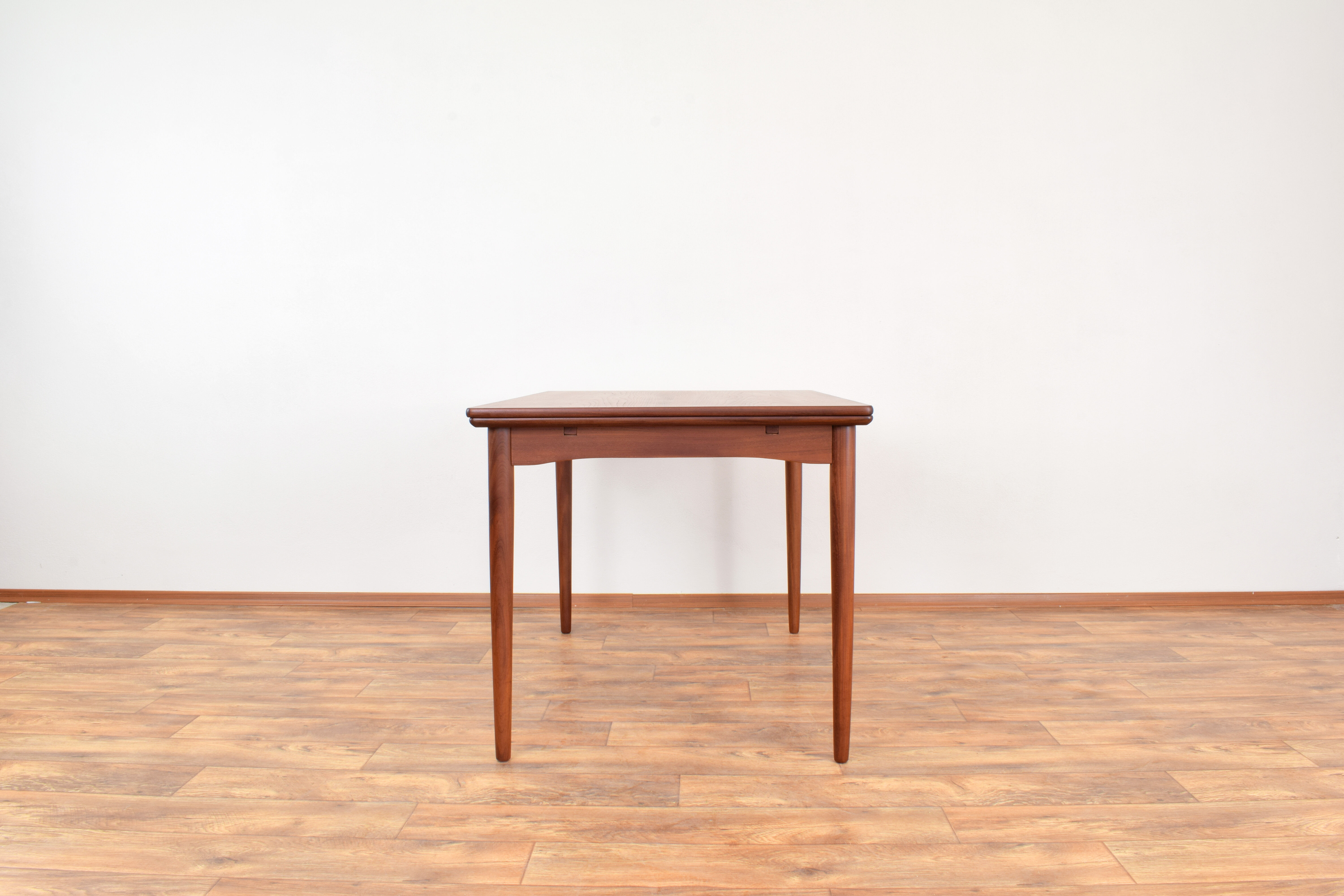 Mid-Century Danish Teak Extendable Dining Table, 1960s.
