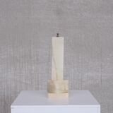 Onyx french mid-century table lamp