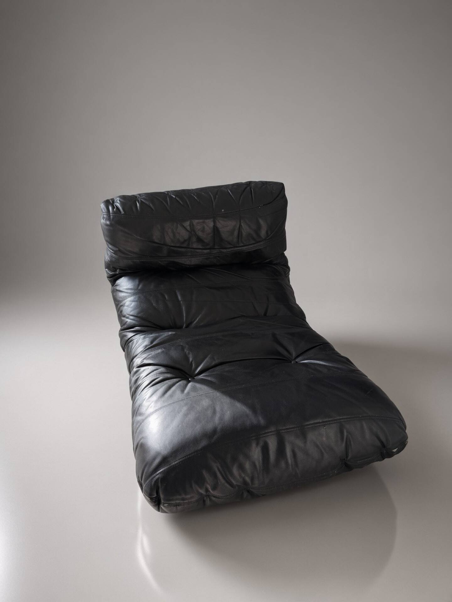 Armchair, Ligne Roset, black leather