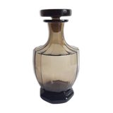 Vintage decanter in grey glass