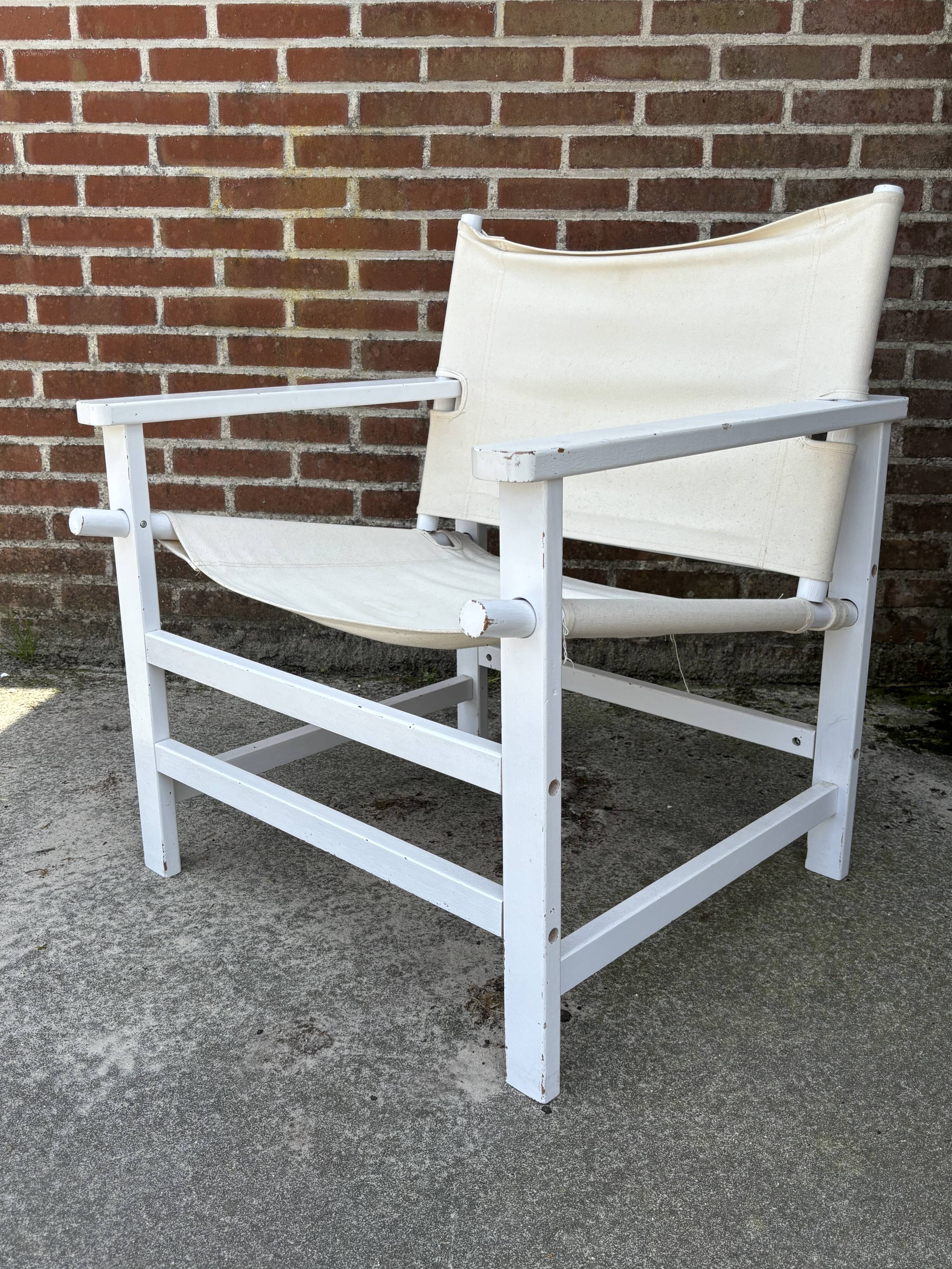 Vintage Hyllinge Møbler - Safari Chair - Easy chair 70's Design