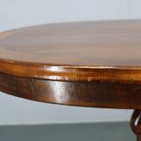 1930s Bentwood Table with Walnut Top Finish, Czechoslovakia