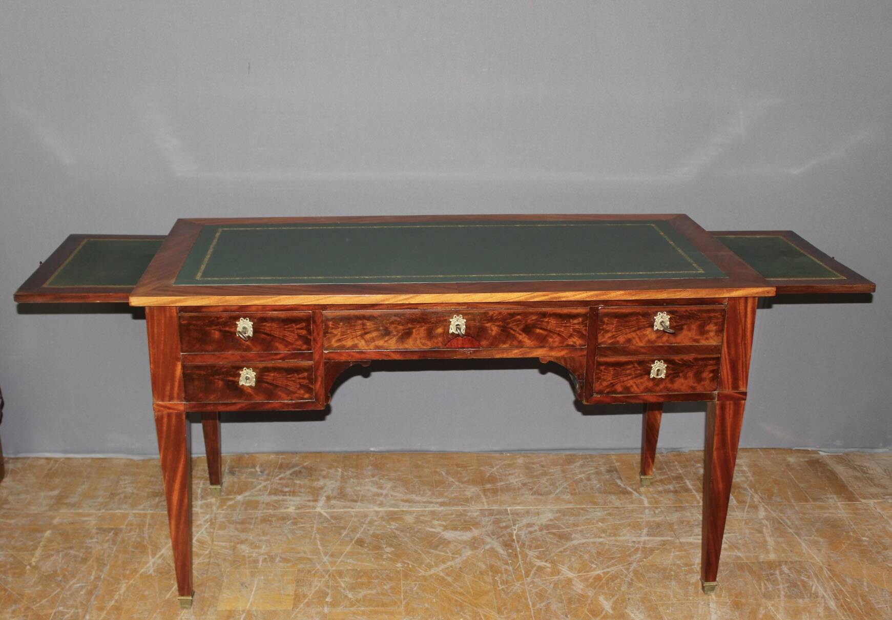 Restoration desk in mahogany, early 19th century