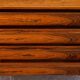 Wilhelm Renz. Enfilade in rosewood and laminate. Circa 1960-70.