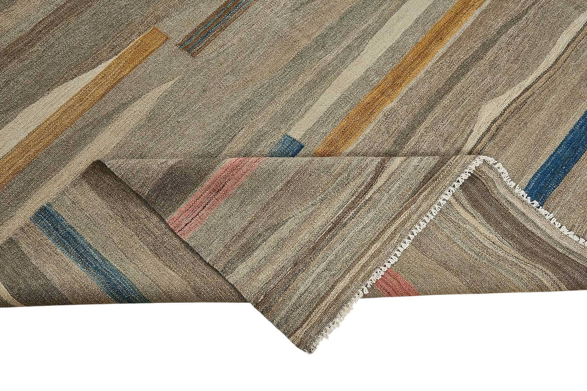 Contemporary Tribal Decorative Kilim 298 cm x 416 cm