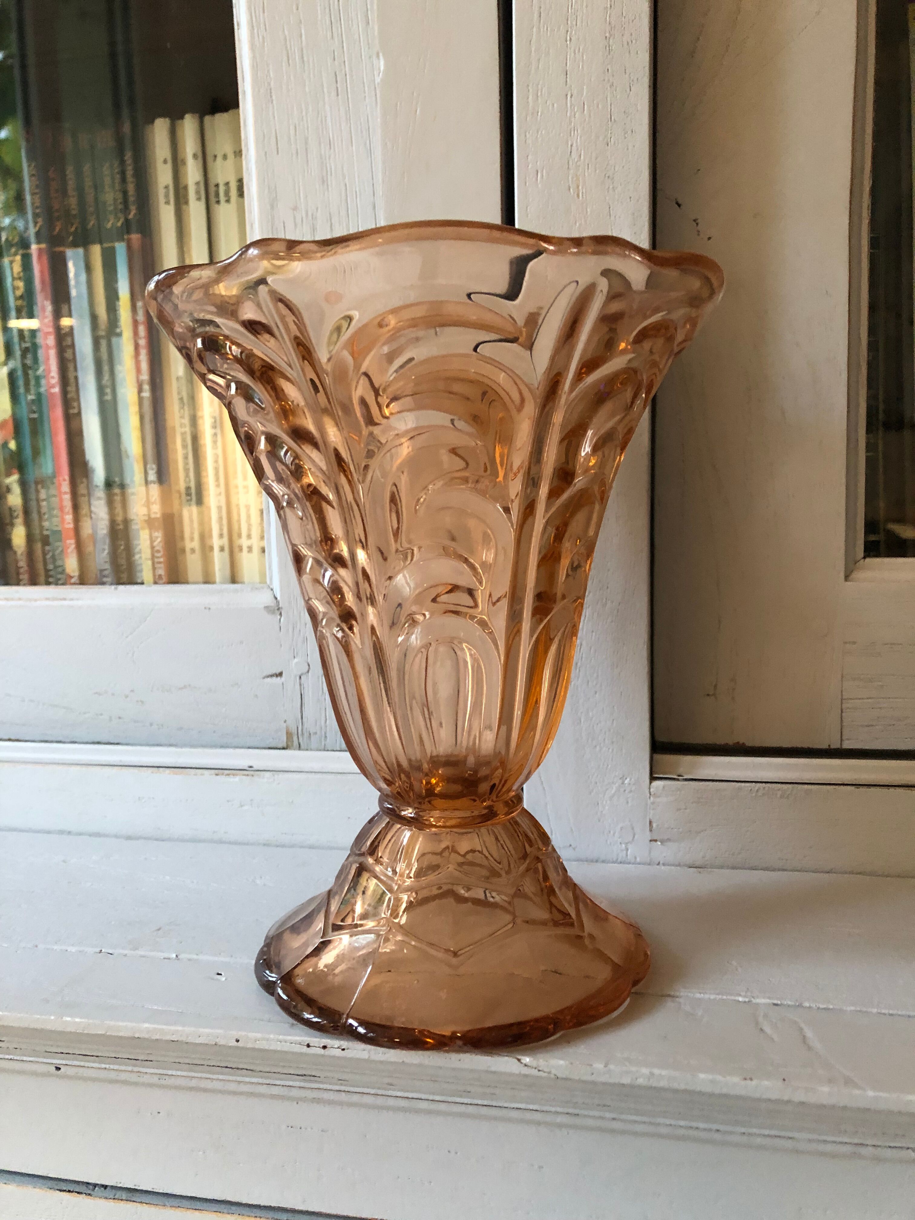 Rosaline-colored vase