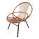 Rattan children's armchair