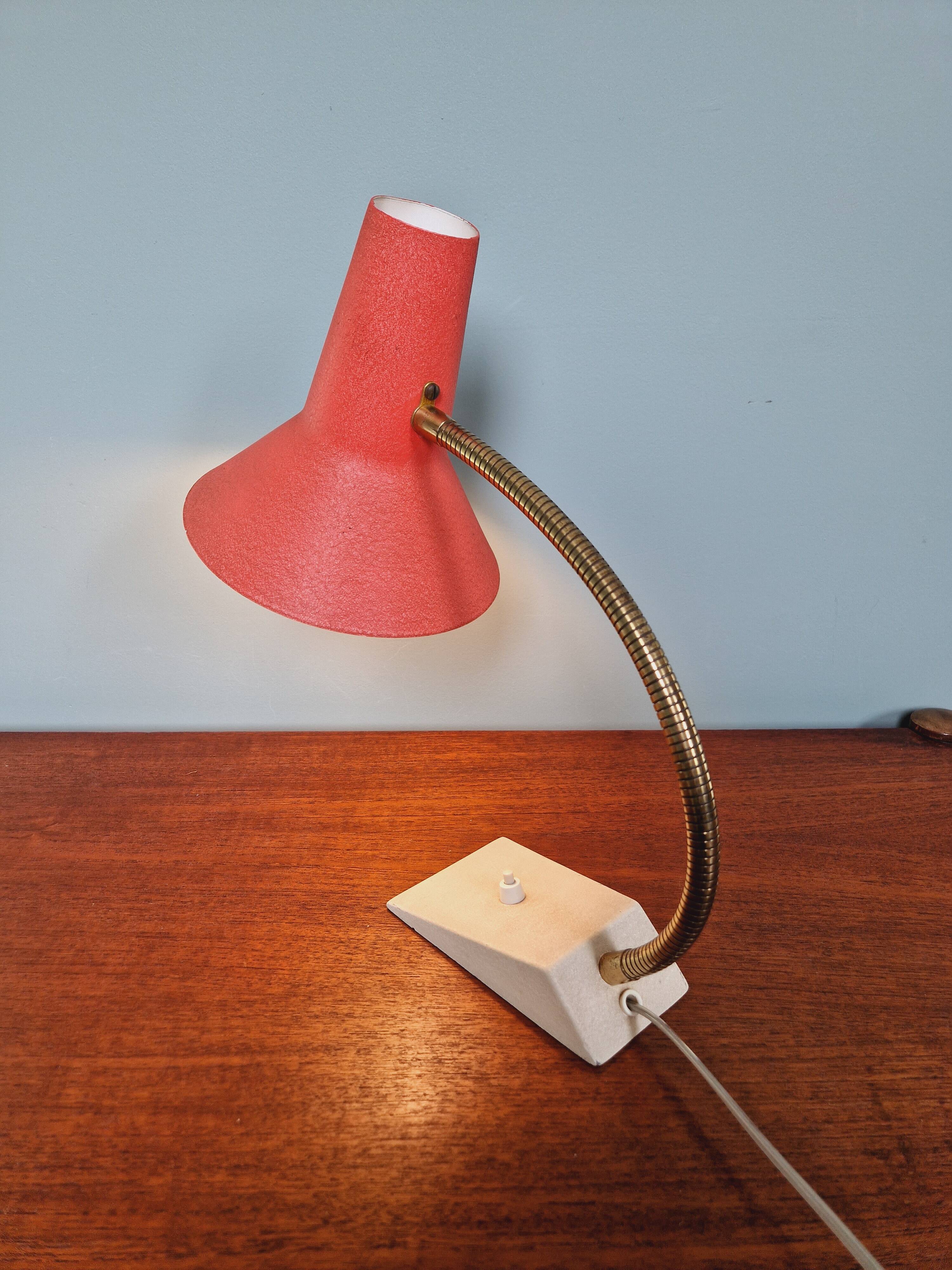 Vintage metal desk lamp, SIS (Germany), 1960s