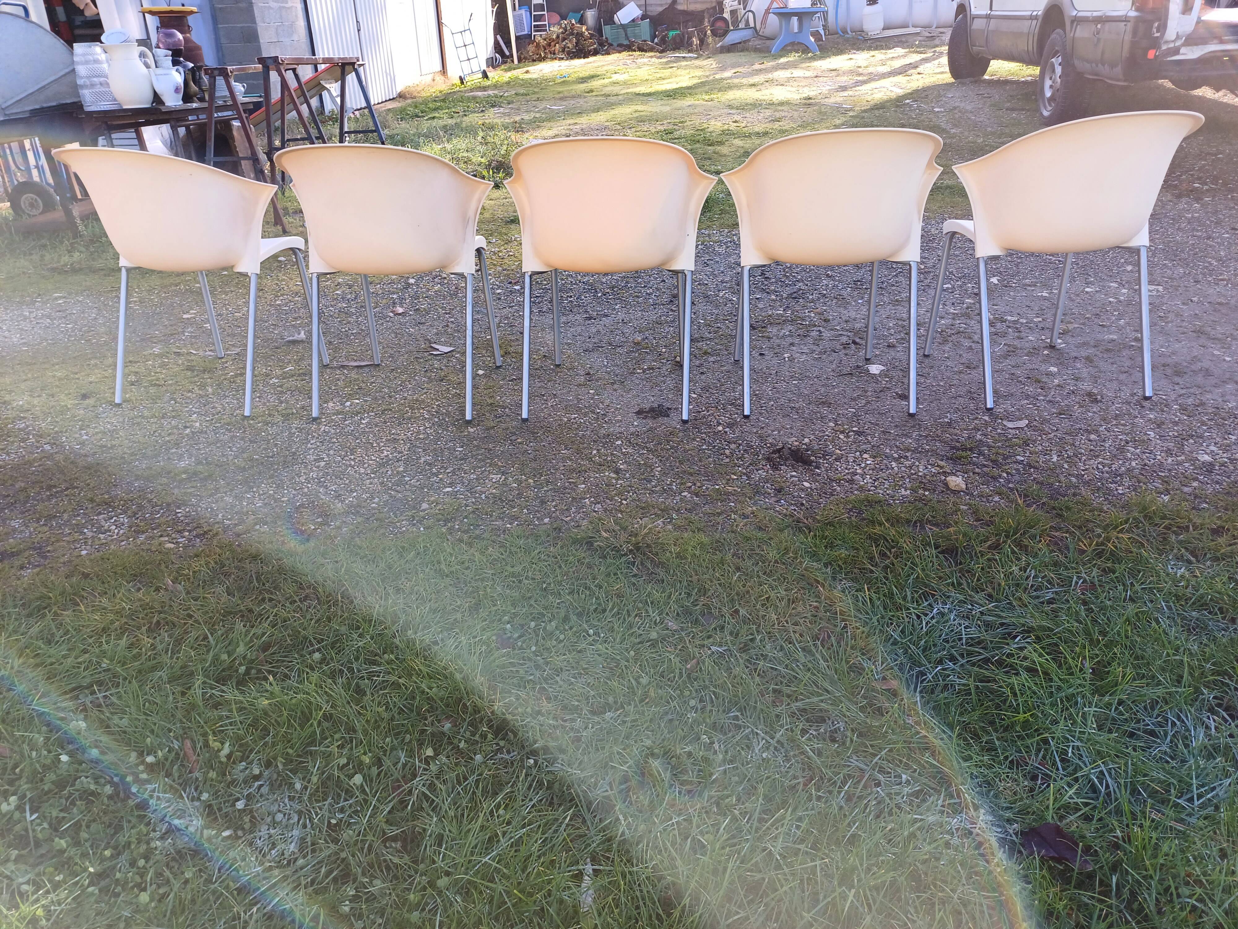 Set of 5 Marco Maran "Blablabla" armchairs