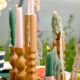 Candle holder - alma oak soliflore