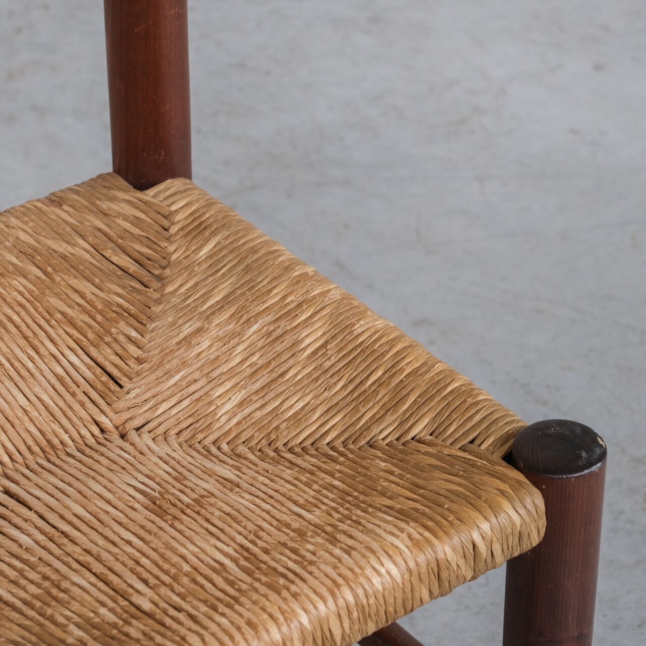 Set of six dining chairs