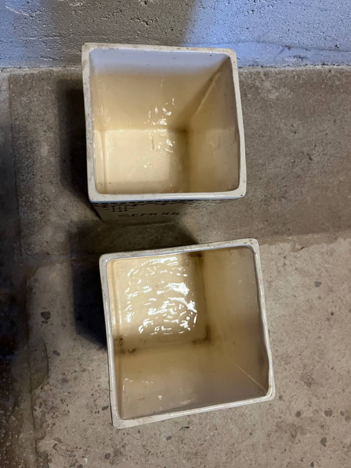 Porcelain kitchen pot 1930/40