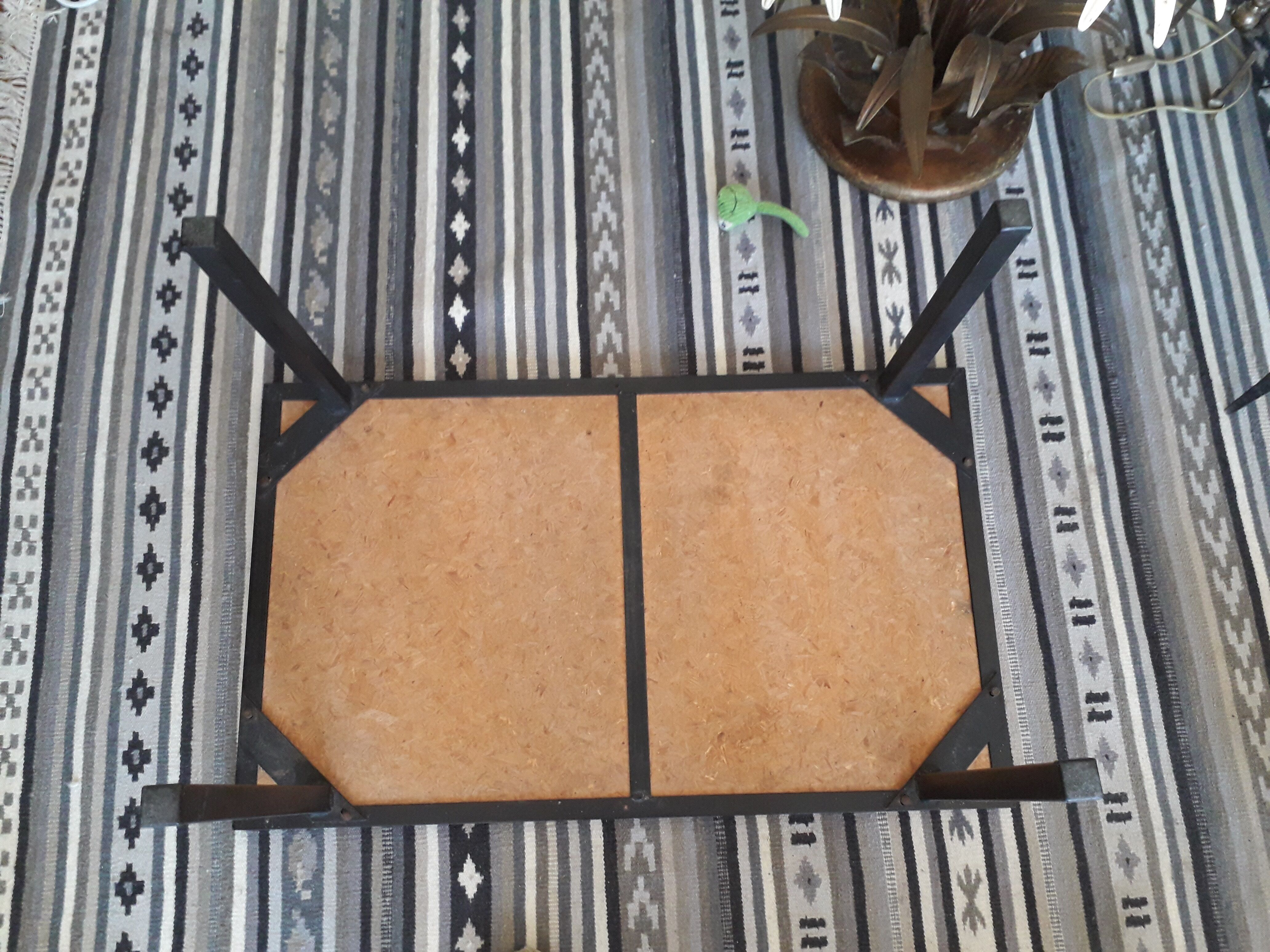 Rectangular ceramic coffee table Vallauris