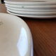 6 flat ceramic plates