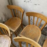 8 chaises de bistrot Luterma